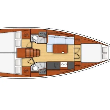 Botel Beneteau Oceanis 38.1.- Anima Maris Ii Split